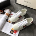 8Women Gucci original 1:1 top quality white Sneakers Little bee #9105308