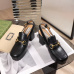 4Gucci Women Leather Sandals Heel height 8.5cm #A34923
