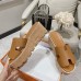 1Hermes sandals for Women Heels 7cm Khaki #A38810