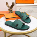 3Luxury Hermes Shoes for Men's slippers shoes Hotel Bath slippers Large size 38-45 #9874715
