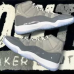 4Top Brand Nike Air Jordan 11 &quot;Cool Grey&quot; Casual Basketball Sports Shoes Men's Popular Running  Shoes #999930742
