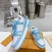 12Louis Vuitton Trainer AAA Quality White/Black/Blue/Skyblue/Red #A39320