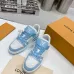 13Louis Vuitton Trainer AAA Quality White/Black/Blue/Skyblue/Red #A39320