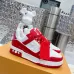 18Louis Vuitton Trainer AAA Quality White/Black/Blue/Skyblue/Red #A39320