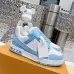 10Louis Vuitton Trainer AAA Quality White/Black/Blue/Skyblue/Red #A39320