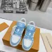 11Louis Vuitton Trainer AAA Quality White/Black/Blue/Skyblue/Red #A39320