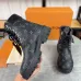 3Louis Vuitton x Timberland boots for Louis Vuitton Unisex Shoes 3.5CM #A44153