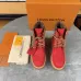 7Louis Vuitton x Timberland boots for Louis Vuitton Unisex Shoes 3.5CM #A44154