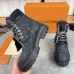 4Louis Vuitton x Timberland boots for Louis Vuitton Unisex Shoes 3.5CM #A44155