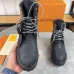 5Louis Vuitton x Timberland boots for Louis Vuitton Unisex Shoes 3.5CM #A44155