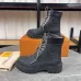 1Louis Vuitton x Timberland boots for Louis Vuitton Unisex Shoes 3.5CM #A44155