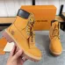 4Louis Vuitton x Timberland boots for Louis Vuitton Unisex Shoes 3.5CM #A44156