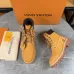 6Louis Vuitton x Timberland boots for Louis Vuitton Unisex Shoes 3.5CM #A44156