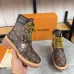 3Louis Vuitton x Timberland boots for Louis Vuitton Unisex Shoes 3.5CM #A44158