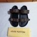 16Louis Vuitton Leather sandals LV Leather Slippers for Men and Women #9874756