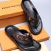4Louis Vuitton Shoes for Men Louis Vuitton Slippers Casual Leather flip-flops #9874783