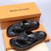 6Men Louis Vuitton Slippers Casual Leather flip-flops Double leather high quality outsole wear resistant #9874786