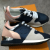 5Louis Vuitton Luxury leather casual shoes Women Designer sneakers men shoes genuine leather fashion Mixed color #979820