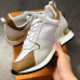 7Louis Vuitton Luxury leather casual shoes Women Designer sneakers men shoes genuine leather fashion Mixed color #979820
