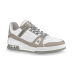 1Louis Vuitton Shoes Trainer Sneaker Grey #A25662