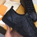 4Louis Vuitton Shoes for Men's Louis Vuitton black Sneakers #9122526