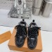 8Louis Vuitton Skate Sneakers Black #A31057