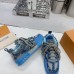 6Louis Vuitton Skate Sneakers LV Trainer Blue #A31058