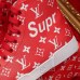 5Men's Louis Vuitton high Sneakers red #9101032