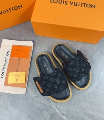 Louis Vuitton Shoes for Women's Louis Vuitton Slippers #A32536