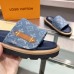 8Louis Vuitton Shoes for Women's Louis Vuitton Slippers #A34521