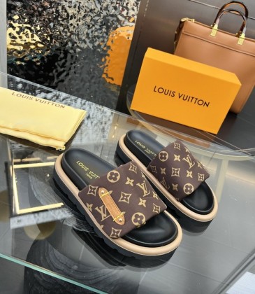 Louis Vuitton Shoes for Women's Louis Vuitton Slippers #A34533