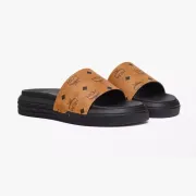 MCM Visetos Slide Sandals #A44085