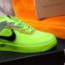 6Nike x OFF-WHITE Air Force 1 shoes Green #999928118