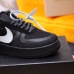 6Nike x OFF-WHITE Air Force 1 shoes High Quality Black #999928119