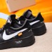 8Nike x OFF-WHITE Air Force 1 shoes High Quality Black #999928119