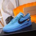 3Nike x OFF-WHITE Air Force 1 shoes High Quality Blue #999928123