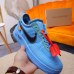 1Nike x OFF-WHITE Air Force 1 shoes High Quality Blue #999928123