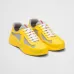 1Prada America's Cup Soft rubber and bike fabric sneakers Yellow #A27484