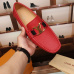 5LV leather Shoes for MEN red #999850