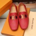 8LV leather Shoes for MEN red #999850