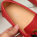9LV leather Shoes for MEN red #999850