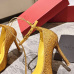 4New Summer Design High heels 10cm Valentino Diamond Good quality shoes #999935403