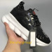 142021 Luxury Chain Reaction Men Women Casual shoes Top quality Black White Mesh Rubber Leather Flat Shoes Designer Sneakers Boots 36-45 #9130730