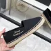 3YSL women's espadrilles Flats Black/Gold/White/Pink #A44171