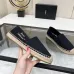 1YSL women's espadrilles Flats Black/Gold/White/Pink #A44171