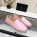 4YSL women's espadrilles Flats Black/Gold/White/Pink #A44172