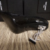 9YSL High Heel Shoes YSL black leather 10.5cm heel #999929722