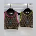 1Fendi Printed Scoop Neck Crop Top #A22161