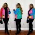 3Gucci Rainbow hit the color to show thin fashion all-match knitted cardigan sweater jacket fow Women #999918655