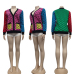 5Gucci Rainbow hit the color to show thin fashion all-match knitted cardigan sweater jacket fow Women #999918655